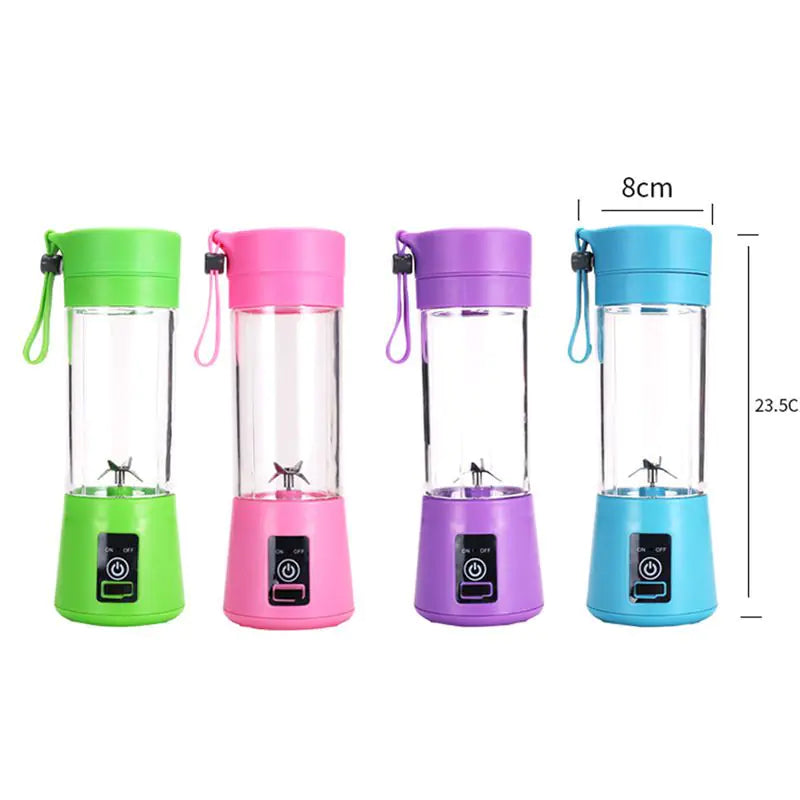 380ML USB Portable Blender Portable Fruit Electric Juicing Cup Kitchen Gadgets